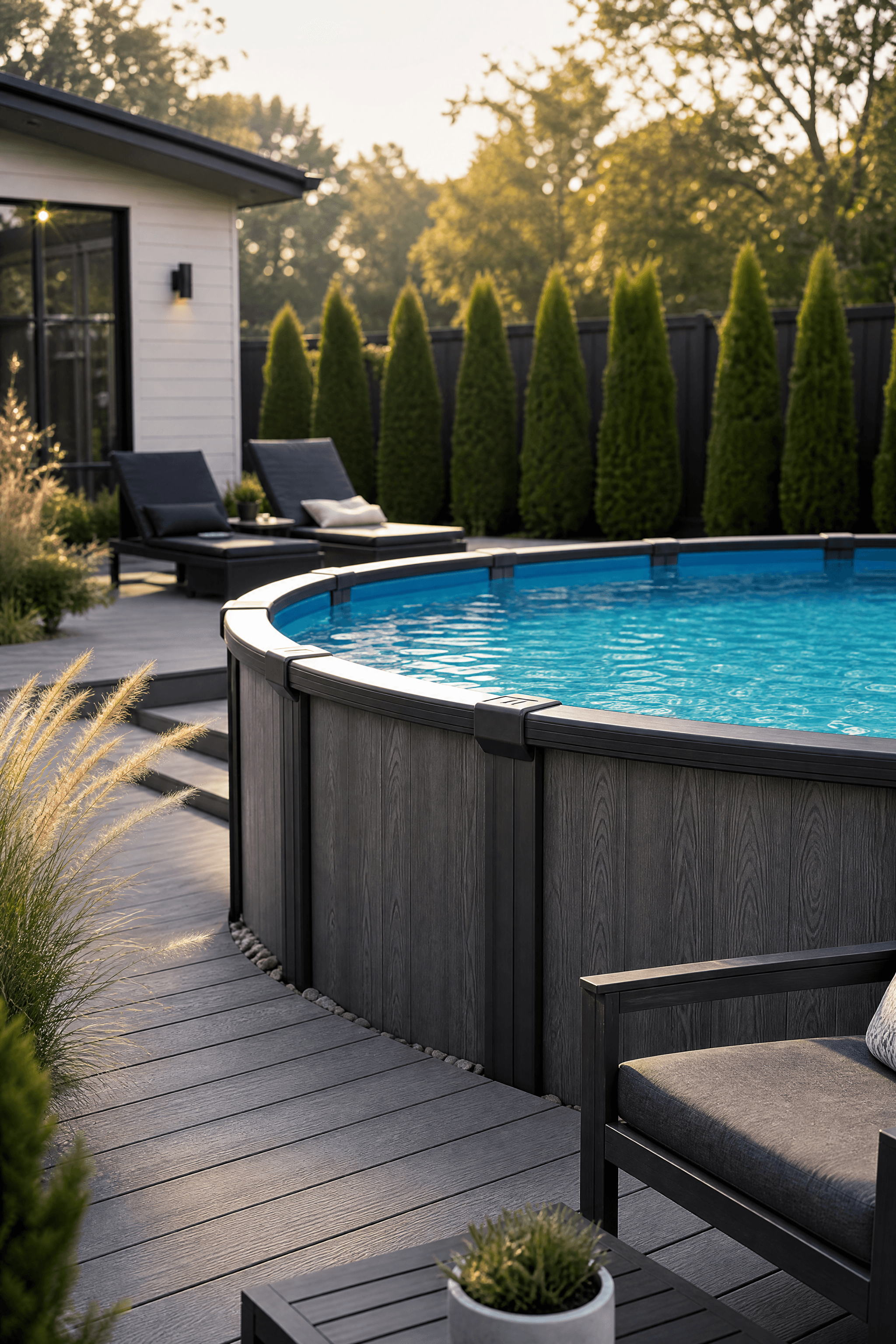 Downtown pool style