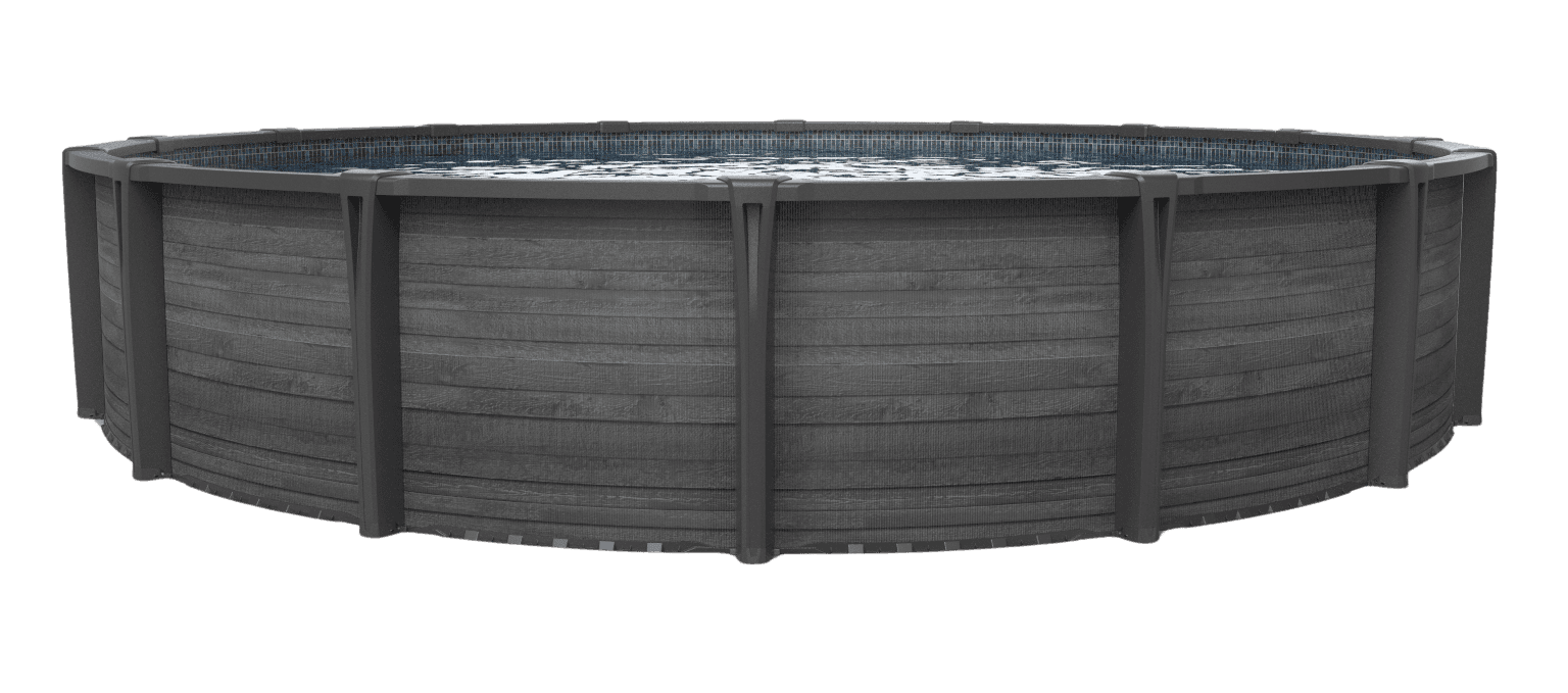 Round above-ground pool — Carvin