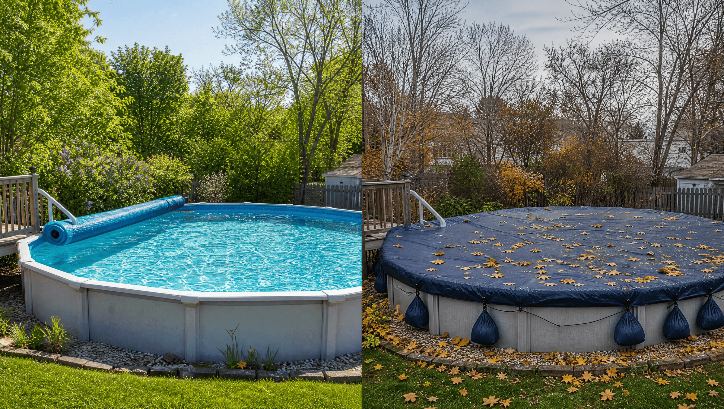 Pool opening and closing across seasons — Pool Patrol Pros